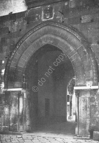 Cartolina Capua Palazzo Ettore Fieramosca Portale anni '70