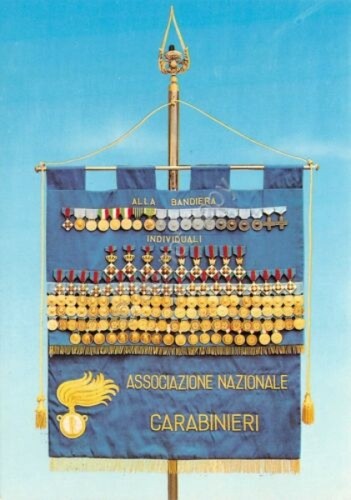 Cartolina Carabinieri Associazione Nazionale Medagliere 1981