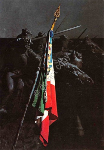 Cartolina Carabinieri La Bandiera dell'Arma