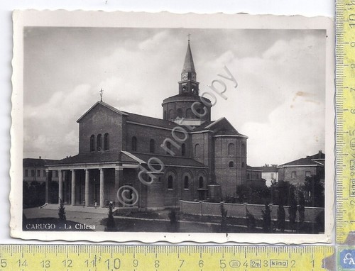 Cartolina Carugo - Chiesa - anni '50 (Milano)