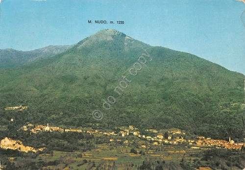 Cartolina Casalzuigno Valcuvia panorama 1971