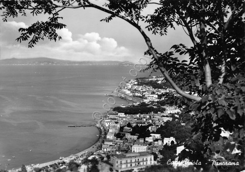 Cartolina Casamicciola panorama 1958 (Napoli)