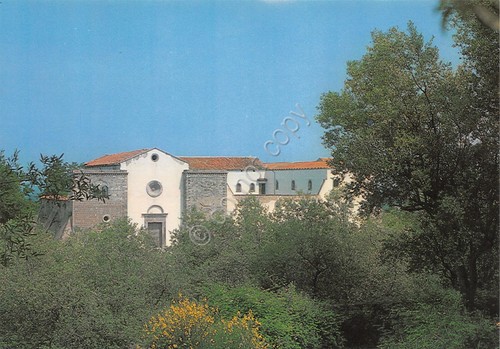 Cartolina Casanova di Carinola Santuario San Francesco anni '80