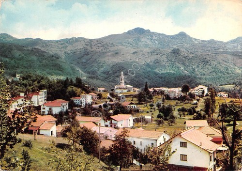 Cartolina Casanova Val Trebbia Panorama 1973