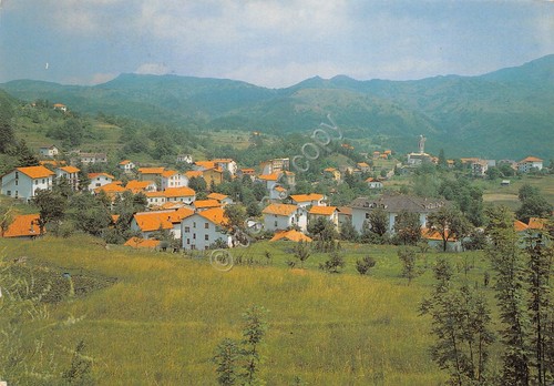Cartolina Casanova Val Trebbia panorama
