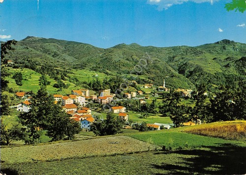 Cartolina Casanova Val Trebbia Rovegno panorama 1971
