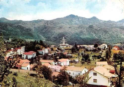 Cartolina Casanova Valtrebbia Panorama 1973