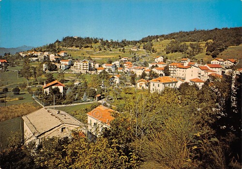 Cartolina Casanova Valtrebbia panorama case