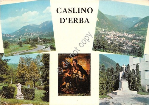Cartolina Caslino d'Erba - Vedutine - 1972 (Como)