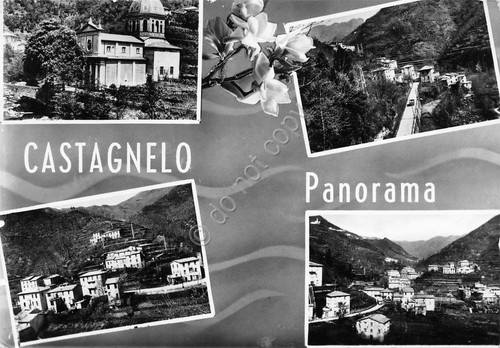 Cartolina Castagnelo vedute 1961 (Genova)