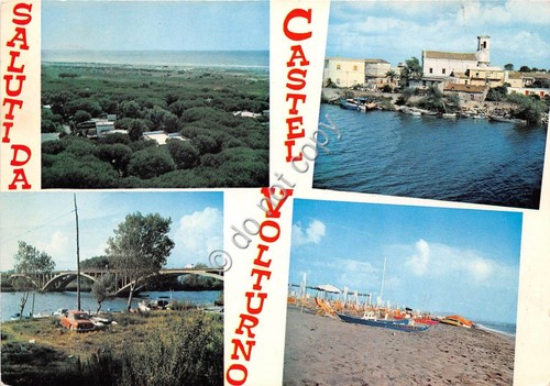 Cartolina Castel Volturno Saluti da Vedutine (Altre tematiche)