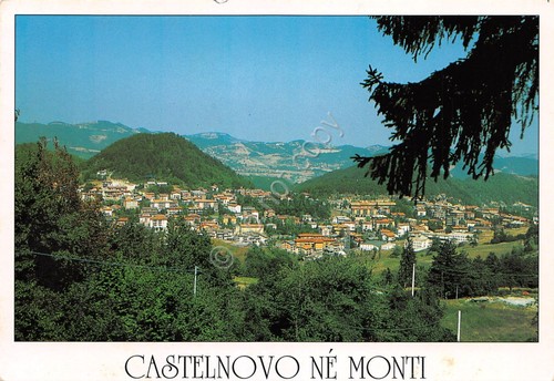 Cartolina Castelnovo nè Monti veduta generale