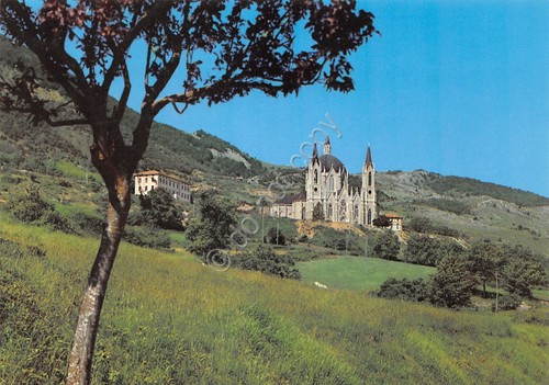 Cartolina Castelpetroso Santuario Addolorata anni '70