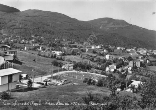 Cartolina Castiglione dei Popoli Panorama 1966
