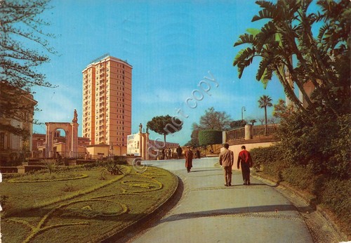 Cartolina Catania Villa Bellini 1983