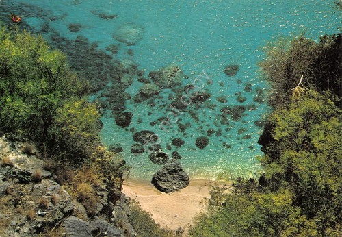 Cartolina Catanzaro Scogliera di Pietragrande 1971
