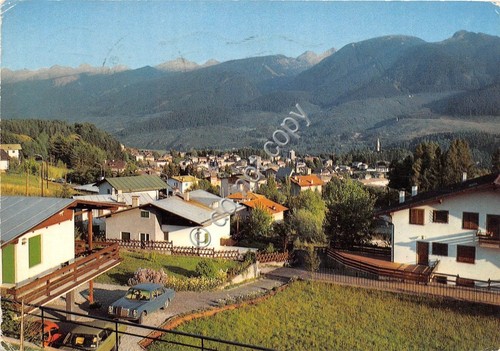 Cartolina Cavalese panorama 1976
