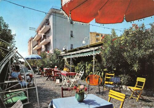 Cartolina Cavi di Lavagna Hotel Pensione Arco del Sole 1966