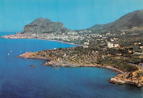 Cartolina Cefalù panorama