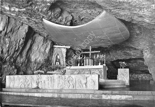 Cartolina Cepino Valle Imagna Santuario Madonna della Cornabusa Altare (Bergamo)