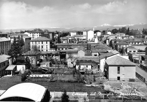 Cartolina Cernusco Sul Naviglio Panorama