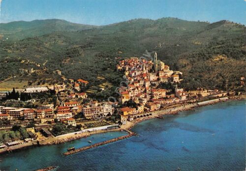 Cartolina Cervo Panorama dall'alto 1982