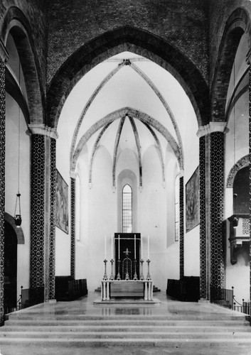 Cartolina Cesena Cattedrale Abside e Presbitero