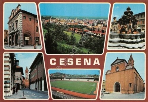 Cartolina Cesena vedute (Forl“)
