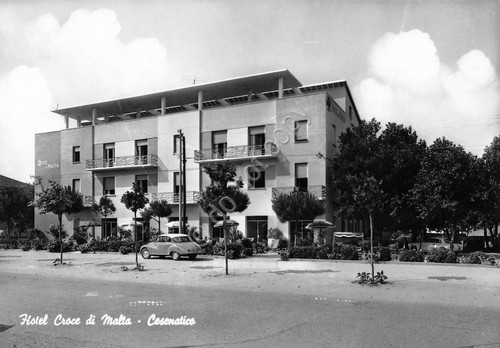 Cartolina Cesenatico Hotel Croce di Malta