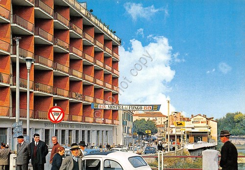 Cartolina Ceva Via Moretti Istituto Bancario San Paolo Striscione Mostra …