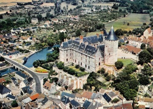 Cartolina Chateaudun vue aerienne