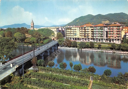 Cartolina Chiavari Scorcio su Entella (Genova)