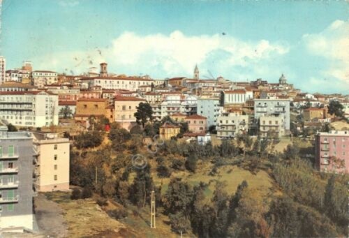 Cartolina Chieti Panorama 1962