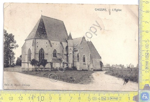 Cartolina Chissay - L'Eglise - Vg France Congo B. - …