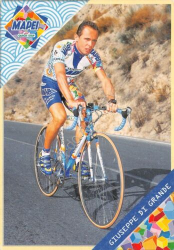 Cartolina Ciclismo Giuseppe di Grande