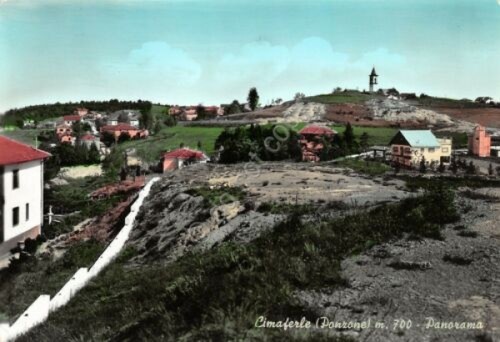 Cartolina Cimaferle Ponzone Panorama 1967