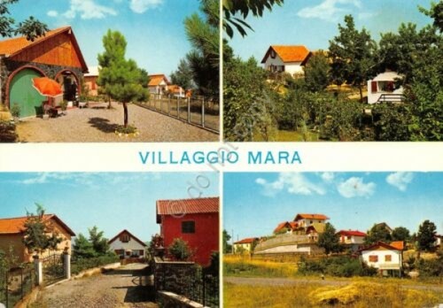 Cartolina Cimaferle Villaggio Mara Vedute varie 1972