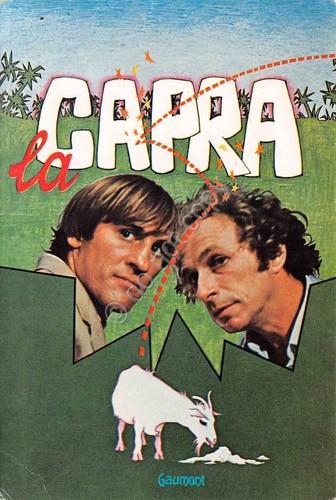 Cartolina cinema La Capra Depardieu Richard