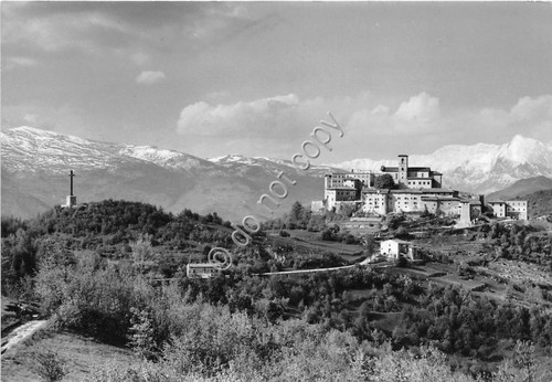 Cartolina Cividale Santuario di Castelmonte 1963