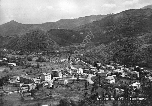 Cartolina Coazze Panorama anni '60
