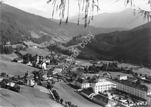 Cartolina Colle Isarco al Brennero Panorama 1962