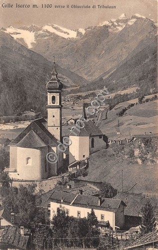 Cartolina Colle Isarco Verso Ghiacciaio di Tribulaun