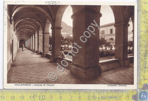 Cartolina Collepardo - Certosa di Trisulti - anni '60 (Frosinone)