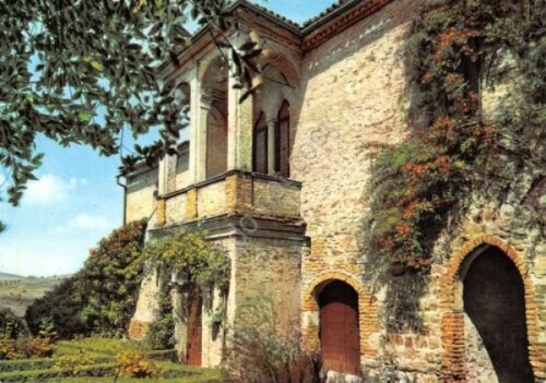 Cartolina Colli Euganei Arqua Petrarca Casa del Poeta timbro comune …