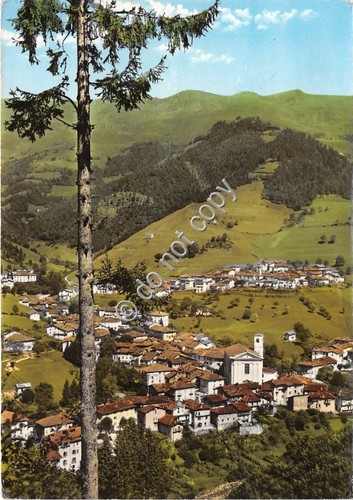 Cartolina Collio Valtrompia panorama anni '60 (Brescia)