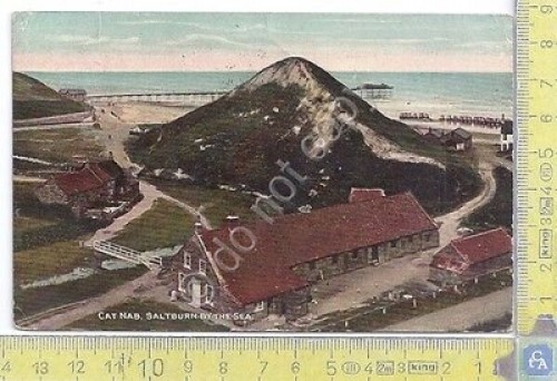 Cartolina Collotype - Saltburn by the Sea - per Congo …
