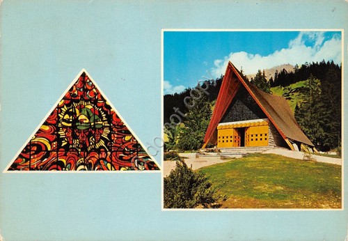 Cartolina Comelico Valle del Digon Chiesa Vittime di Cima Vallona …