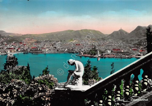 Cartolina Como Panorama da terrazza