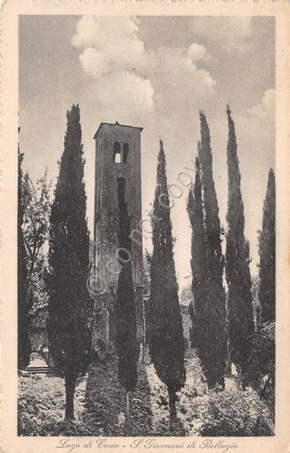 Cartolina Como San Giovanni di Bellagio Ed. Brunner