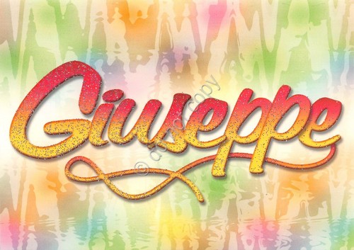 Cartolina con nome Giuseppe La mia cartolina che brilla etimologia …